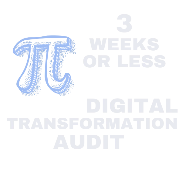 Digital transformation audit in 3 weeks or less